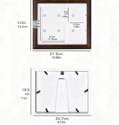 DIY Pet Paw Print Memorial Kit With Clay Mold And Photo Frame